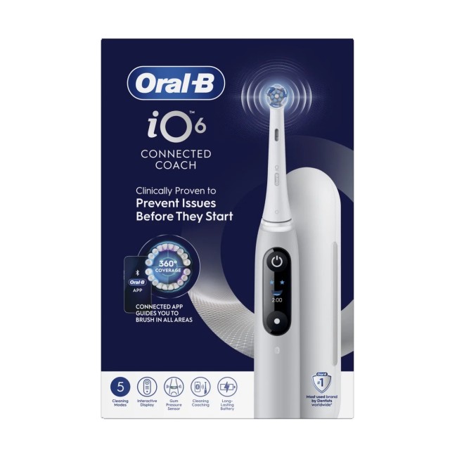 Oral-B iO Series 6 Grey Opal Electric Toothbrush
