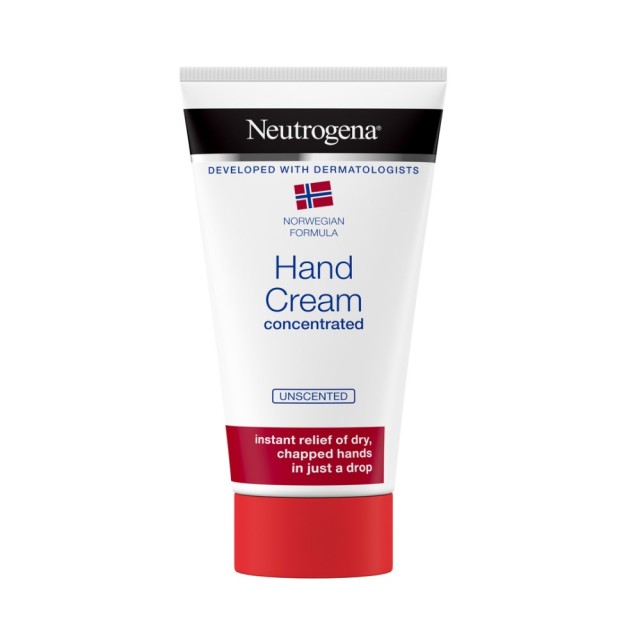 Neutrogena Hand Cream Unscented 75ml (Ενυδατική Κρέμα Χεριών Χωρίς Αρωμα)