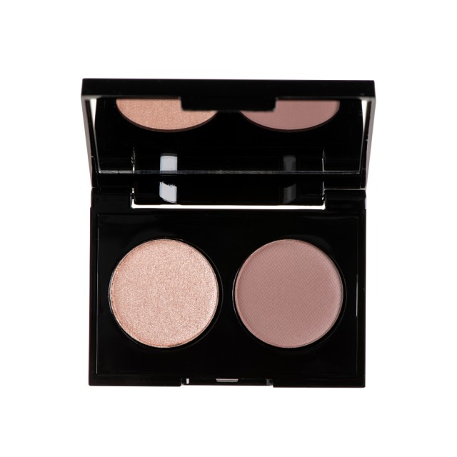 Korres Volcanic Minerals Velvet Dual Eyeshadow Palette Pink Rose 18 3gr (Παλέτα Σκιών σε 2 Αποχρώσει