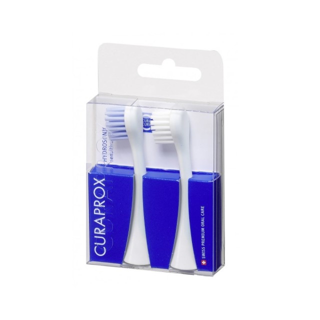 Curaprox Hydrosonic Pro Sensitive Brush Heads 2pcs (Ανταλλακτικές Κεφαλές Pro Sensitive για Ευαίσθητα Δόντια)