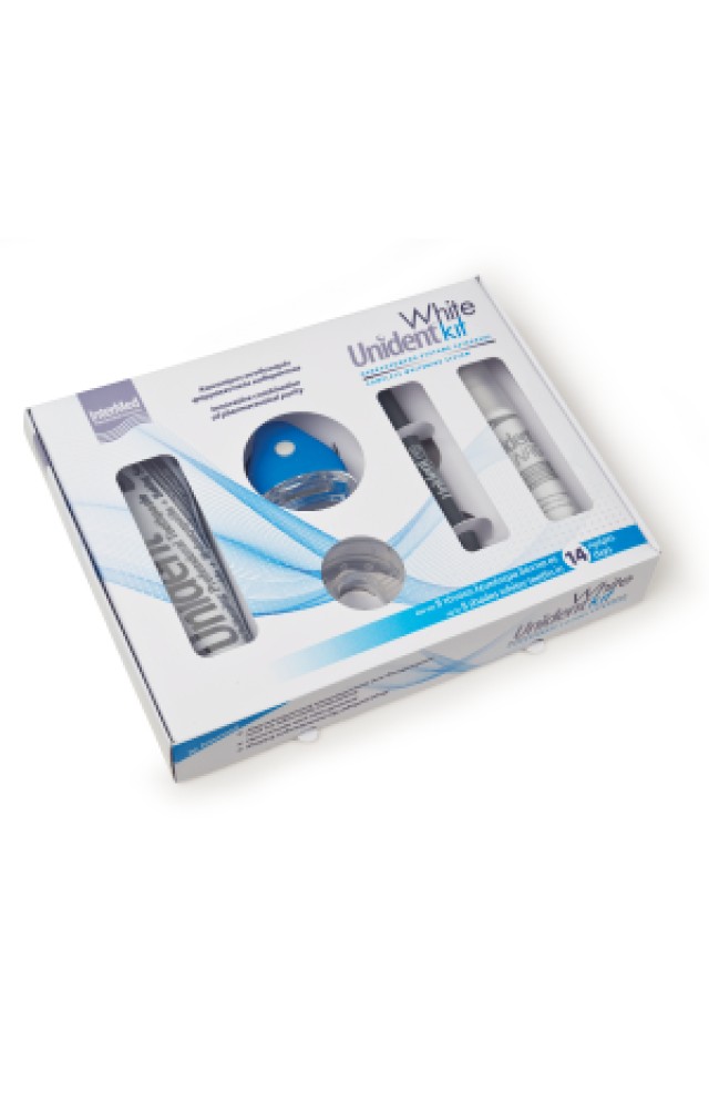 Unident White Kit (Ολοκληρωμένο Σύστημα Λεύκανσης Δοντιών)