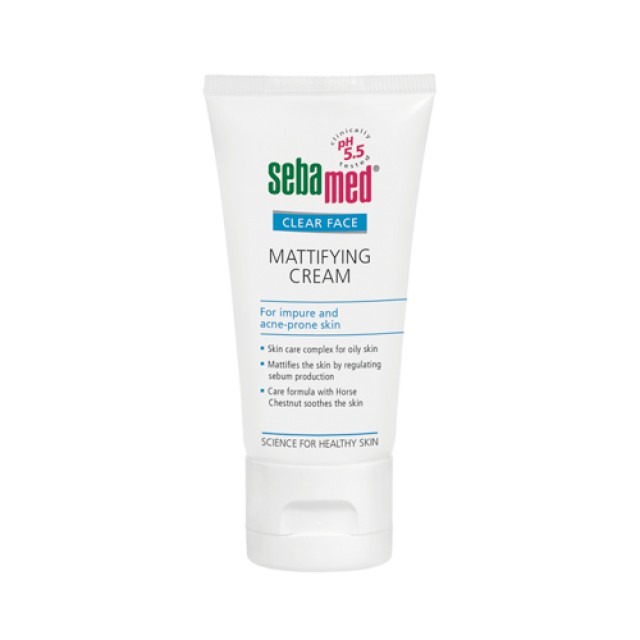 Sebamed Clear Face Mattifying Cream 50ml (Κρέμα Κατά του Λιπαρού Δέρματος)