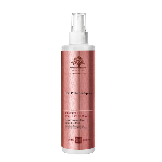 Arganmidas Heat Protection Spray 250ml (Σπρέι Μαλλιών για Θερμική Προστασία & Επανόρθωση)