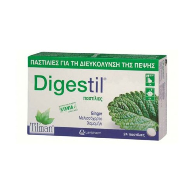 Tilman Digestil Φυτικές Παστίλιες 24τεμάχια