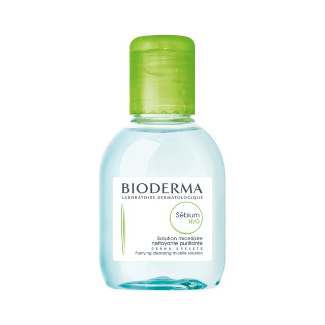 Bioderma Sebium H2O Solution 100ml Καθαριστικό Νερό για Λιπαρή & με Τάση Ακμής Επιδερμίδα)