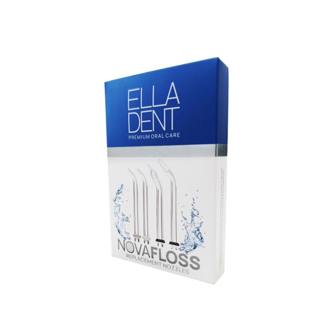 Elladent Novafloss Νοzzles 4τεμ (Ανταλλακτικά Ακροφύσια για το Novafloss Professional Water Flosser)
