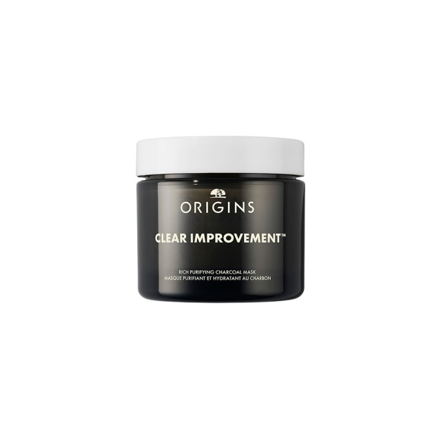 Origins Clear Improvement Rich Purifying Charcoal Mask 75ml (Πλούσια Μάσκα Καθαρισμού Προσώπου με Άνθρακα)