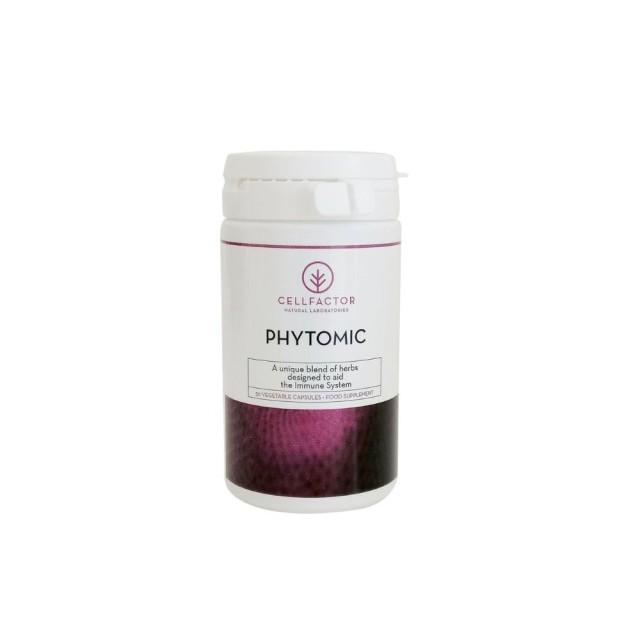 Metapharm Cellfactor Phytomic 50caps (Συμπλήρωμα Διατροφής για τη Φυσιολογική Λειτουργία του Ανοσοποιητικού Συστήματος)