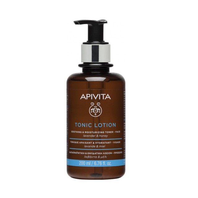 Apivita Tonic Lotion Soothing & Moisturizing 200ml (Καταπραϋντική & Ενυδατική Λοσιόν Προσώπου)