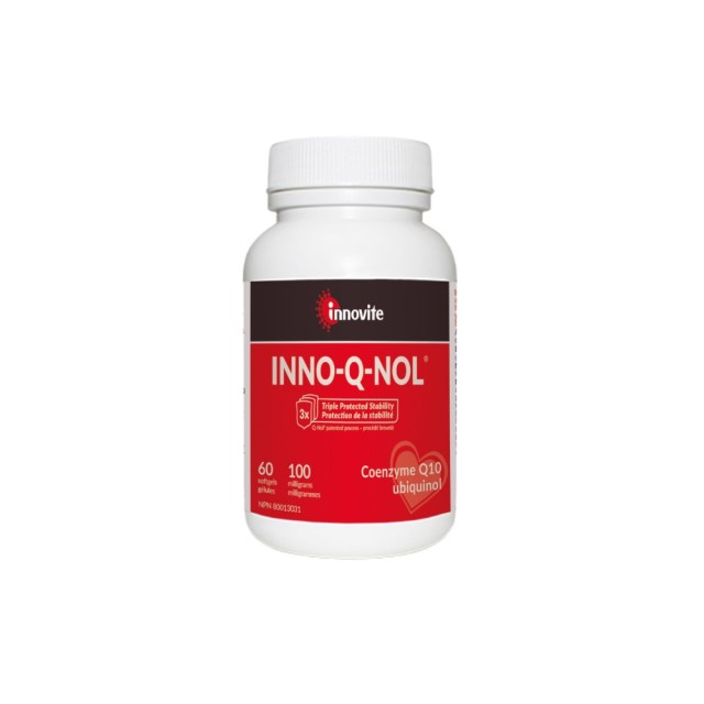 Innovite Inno Q Nol 100mg 60caps (Συμπλήρωμα Διατροφής για την Καρδιοαγγειακή Υγεία με Αντιοξειδωτική Προστασία)