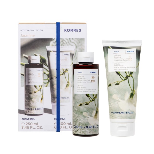 Korres SET Jasmine Shower Gel 250ml & Jasmine Body Milk 200ml