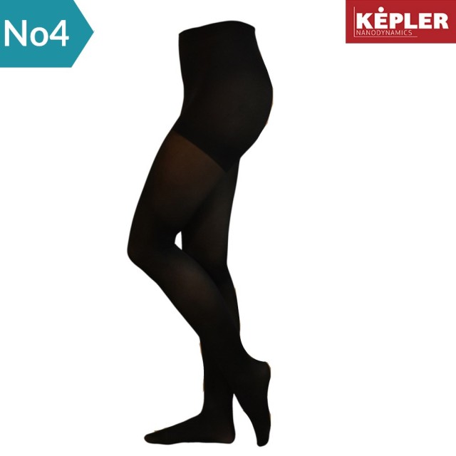 Powerpharm Kepler Black Tights No4 (Μαύρο Ορθοπεδικό Καλσόν Διαβαθμισμένης Συμπίεσης)