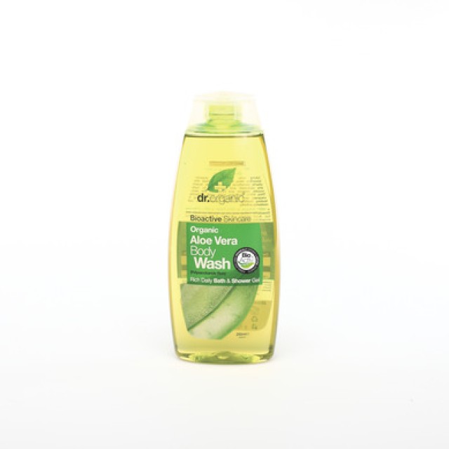 Dr.Organic Aloe Vera Body Wash 250ml (Αφρόλουτρο με Βιολογική Αλόη Βέρα)