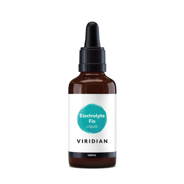 Viridian Electrolyte Fix Liquid 100ml (Συμπλήρωμα Διατροφής με Ηλεκτρολύτες για Ενίσχυση & Ενυδάτωση του Οργανισμού)