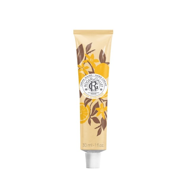 Roger & Gallet Bois dOrange Hand Cream 30ml (Ενυδατική Κρέμα Χεριών με Εκχυλίσματα Πικρού Πορτοκαλιού & Πατσουλί)