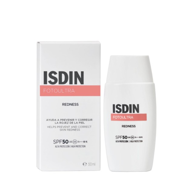 Isdin Fotoultra Redness SPF50 50ml (Αντηλιακό Προσώπου για Ευαίσθητο Δέρμα)