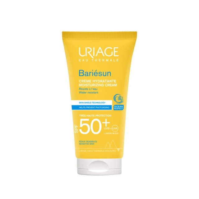Uriage Bariesun Moisturizing Cream SPF50+ 50ml (Αντηλιακή Κρέμα Προσώπου Πολύ Υψηλής Προστασίας)