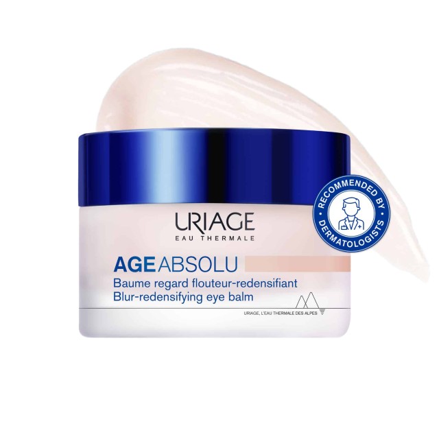 Uriage Age Absolu Blur-Redensifying Eye Balm 15ml (Αντιγηραντική Κρέμα Ματιών για Ώριμη Επιδερμίδα)