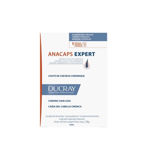 Ducray Anacaps Expert 30caps (Συμπλήρωμα Διατροφής Κατά της Χρόνιας Τριχόπτωσης)