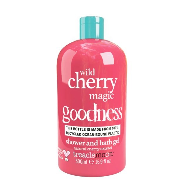 Treaclemoon Wild Cherry Magic Bath & Shower Gel 500ml (Αφρόλουτρο με Άρωμα Κεράσι)