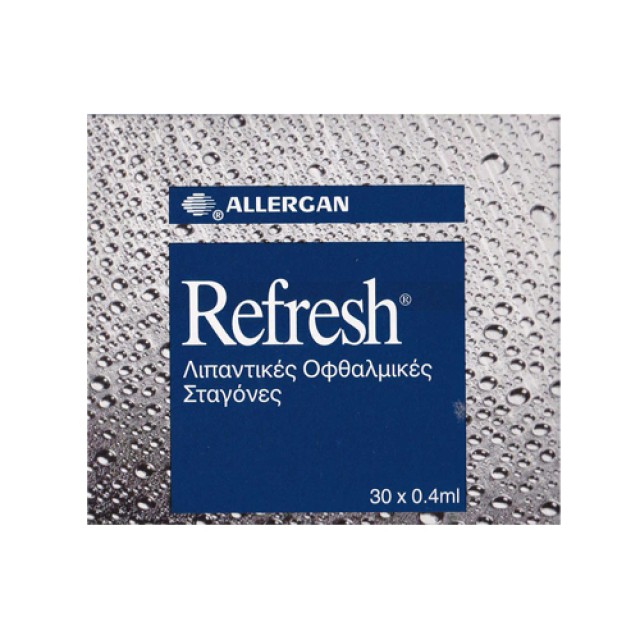 Refresh UD 30amp x 0.4ml (Λιπαντικές Οφθαλμικές Σταγόνες)