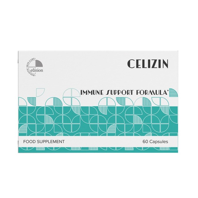 Dermageria Celizin Immune Support 60caps (Συμπλήρωμα Διατροφής για τη Φυσιολογική Λειτουργία του Ανοσοποιητικού)