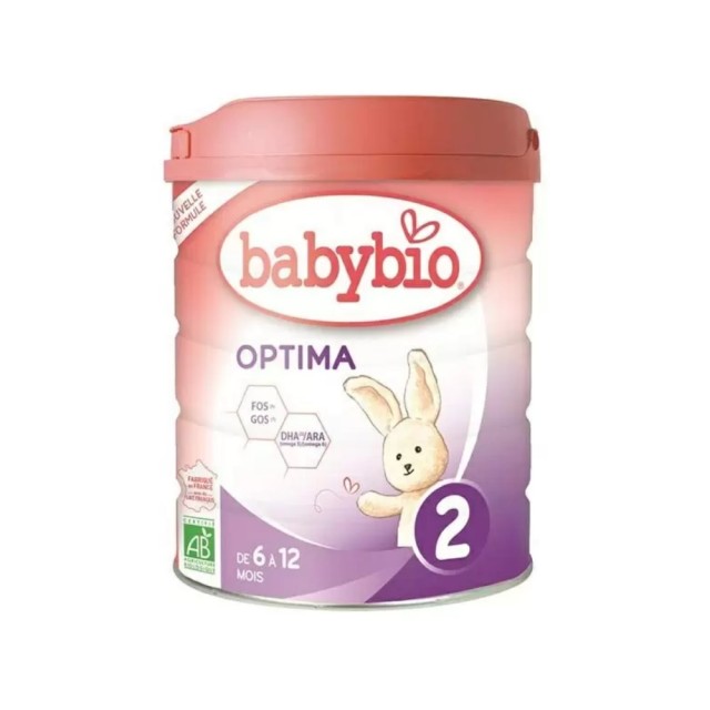 Vitagermine BabyBio Optima 2 800gr (Βρεφικό Γάλα σε Σκόνη 6-12μ) 