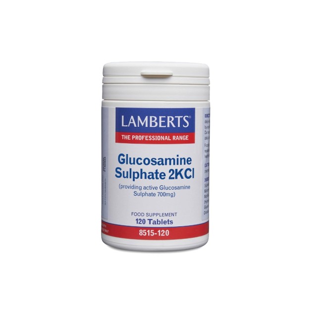 Lamberts Glucosamine Sulphate 2KCl 120tabs (Θειική Γλυκοζαμίνη 700mg 120tabs)