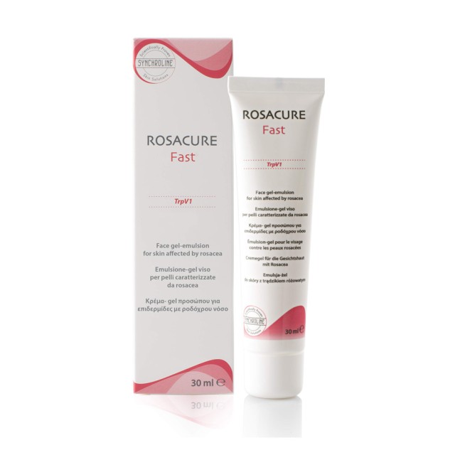 Synchroline Rosacure Fast 30ml (Κρέμα Gel Πρόσωπου για Ευαίσθητη Επιδερμίδα με Ερυθρότητα)