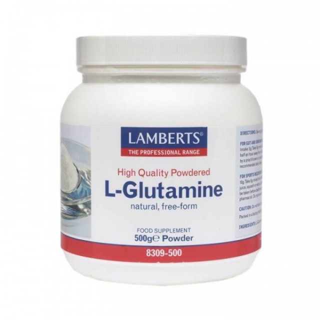 Lamberts L Glutamine Powder 500gr