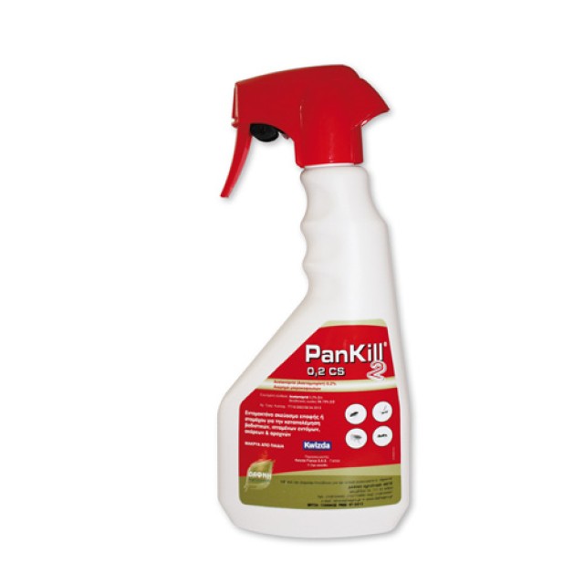 Pestmed PanKill 2 Solution 500ml (Εντομοκτόνο & Ακαρεοκτόνο Καταπολεμά Βαδιστικά & Ιπτάμενα Έντομα)