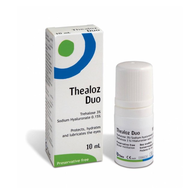 Thealoz Duo Drops 10ml (Λιπαντικές Οφθαλμικές Σταγόνες)