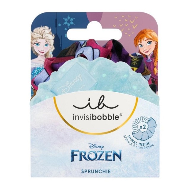 Invisibobble Kids Sprunchie Disney Frozen 2τεμ (Παιδικά Λαστιχάκια Μαλλιών Frozen)