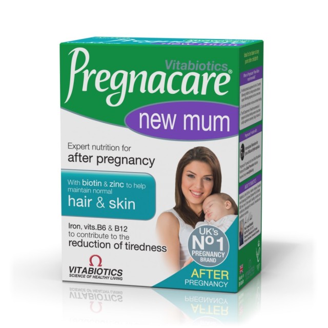 Vitabiotics Pregnacare New Mum After Pregnacy 56tabs (Συμπλήρωμα Διατροφής για Μετά τoν Τοκετό) 