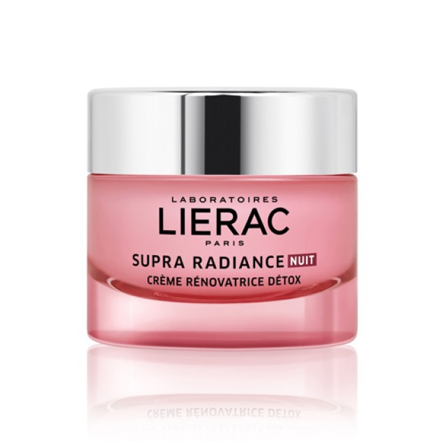 Lierac Supra Radiance Nuit Cream 50ml (Κρέμα Νύχτας για την Αποτοξίνωση της Επιδερμίδας)