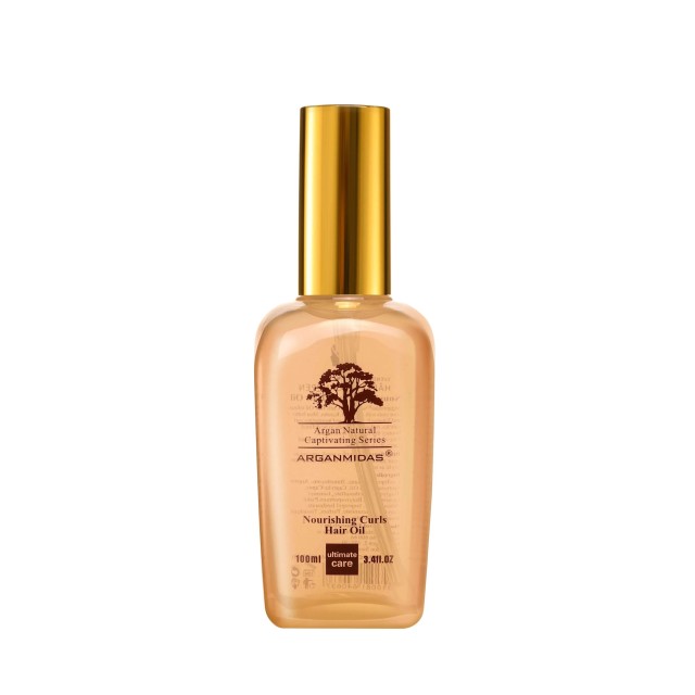 Arganmidas Nourishing Curls Hair Oil 100ml (Έλαιο Μαλλιών για Εξομαλύνση του Φριζαρίσματος)