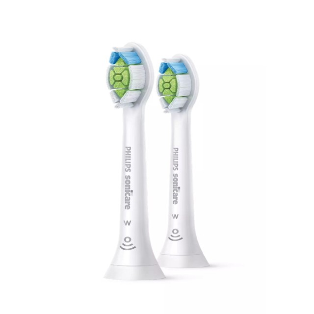 Philips Sonicare W2 Optimal White HX6062/13 2τεμ (Ανταλλακτικές Κεφαλές Οδοντόβουρτσας Άσπρες)