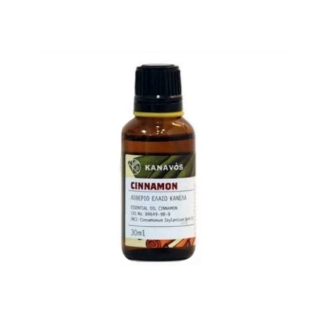 Kanavos Essential Oil Cinnamon 30ml (Έλαιο Κανέλας)