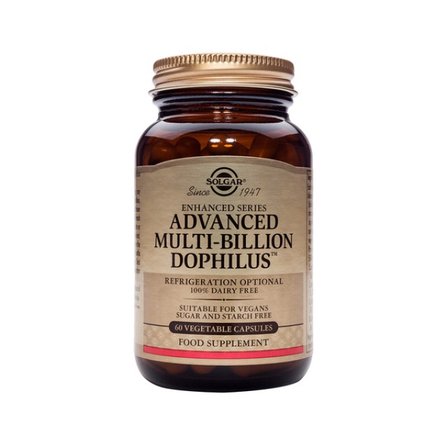 Solgar Advanced Multi Billion Dophilus  60caps (Προβιοτικά)