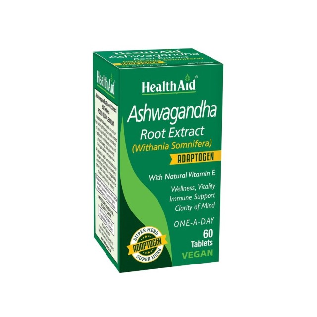 Health Aid Ashwagandha Root Extract 60tabs