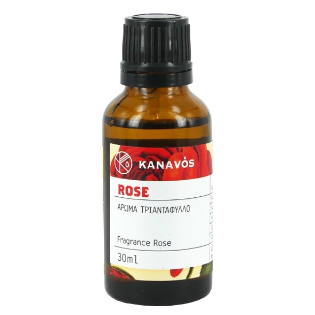 Kanavos Fragnance Rose 30ml (Αιθέριο Έλαιο Τριαντάφυλλο)
