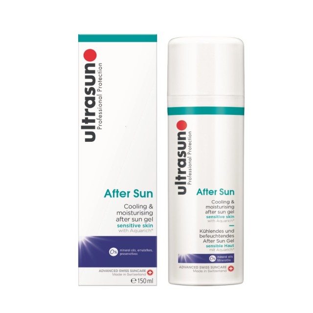 Ultrasun Professional After Sun Gel 150ml (Δροσιστικό Gel για Μετά τον Ήλιο για Ευαίσθητη Επιδερμίδα)