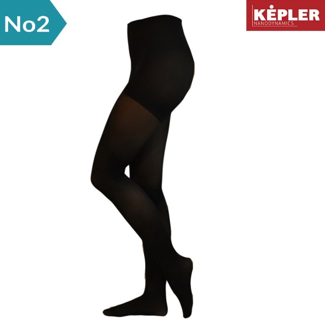 Powerpharm Kepler Black Tights No2 (Μαύρο Ορθοπεδικό Καλσόν Διαβαθμισμένης Συμπίεσης)