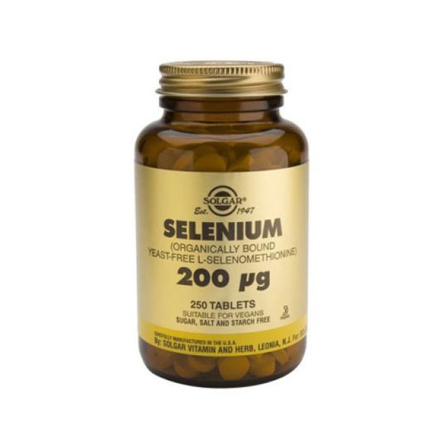 Solgar Selenium 200μg 250tabs