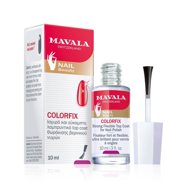 Mavala Colorfix 10ml (Ισχυρό & Εύκαμπτο Λαμπρυντικό Topcoat)