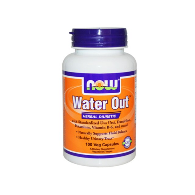 Now Foods Water Out 100caps (Ουροποιητικό Σύστημα)