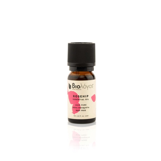 Biologos Essential Oil Rosehipp 10ml (Αιθέριο Έλαιο Άγριο Τριαντάφυλλο)