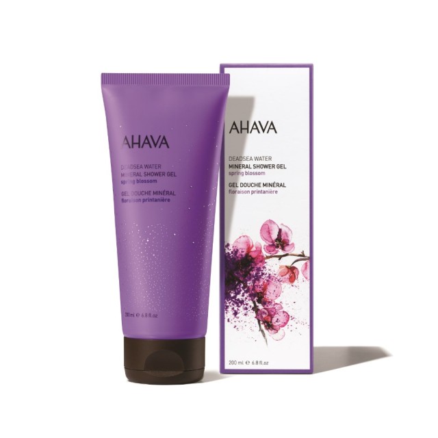 Ahava Mineral Shower Gel Spring Blossom 200ml (Αφρόλουτρο με Άρωμα Λουλουδιών)