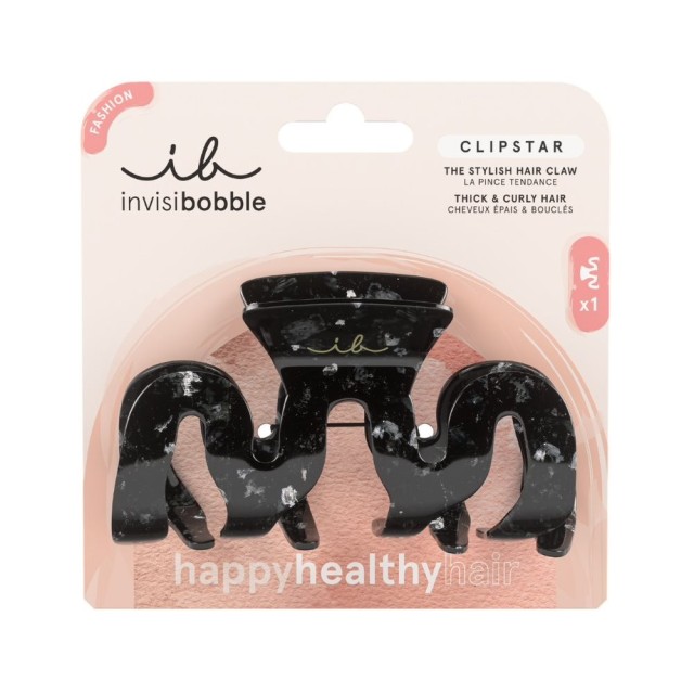 Invisibobble Clipstar Clawdia (Μαύρo Κλάμερ Μαλλιών)