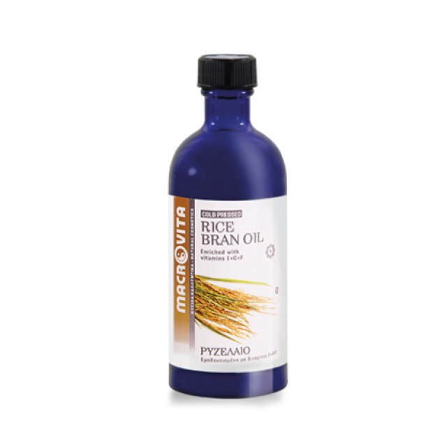 Macrovita Ρυζέλαιο-Rice Bran Oil 100ml (Έλαιο Ρυζιού) 